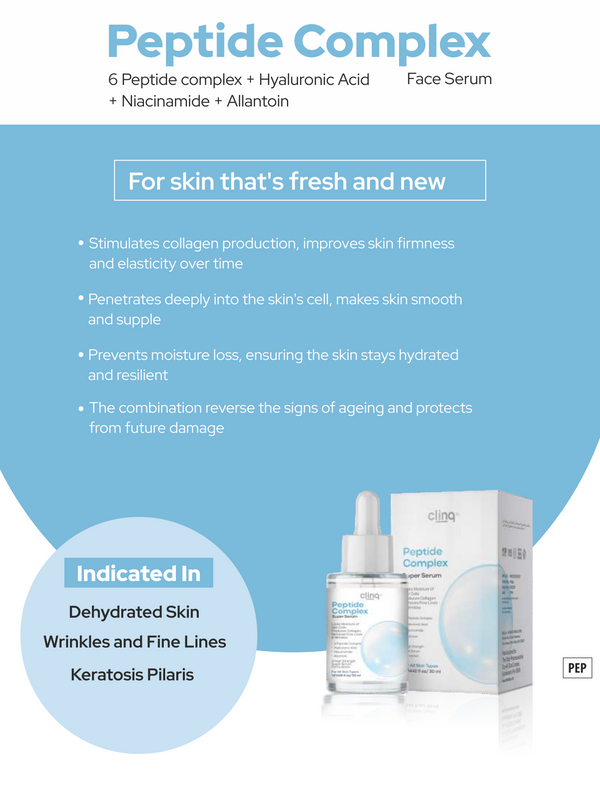 Peptide Complex Hyaluronic Acid Niacinamide & Allantoin Serum